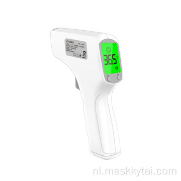 Infrarood voorhoofd nul contact thermometer